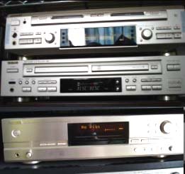画像:MD,CD-R、HDDデッキ